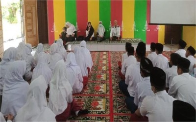 Peserta didik MTsN 1 Siak Ikuti Ujian Tahfidz Al-Qur’an