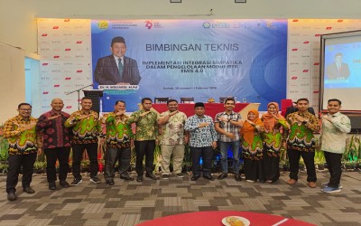 PELATIHAN BIMBINGAN TEKNIS IMPLEMENTASI INTEGRASI SIMPATIKA DALAM PENGELOLAAN MODUL GTK EMIS 4.0