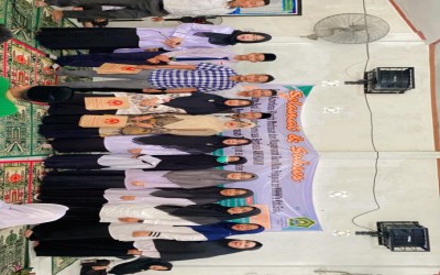 Seluruh Civitas Akademik MTsN 1 Siak Gelar Pisah Sambut Guru PPPK